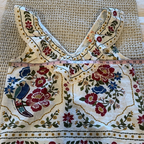 SÉZANE x FARM RIO Floral Ruffle Top sz US 8 / FR 40 NWOT - Picture 8 of 12